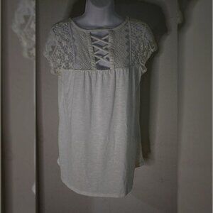 Women's White Lace Blouse